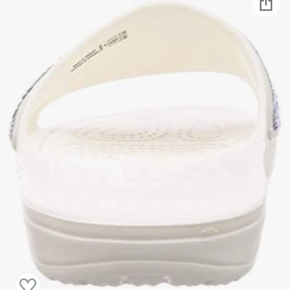 CROCS USA Sequin Slides NWT - Picture 6 of 11